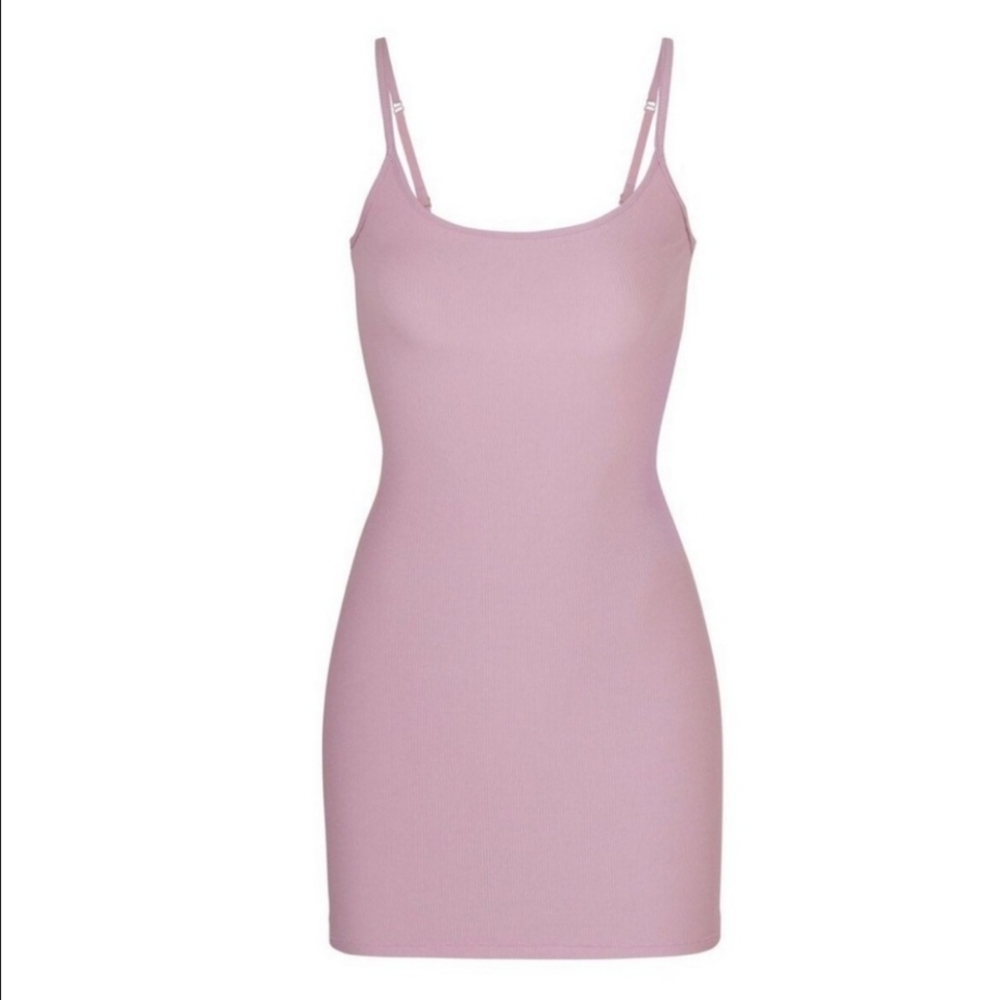 SKIMS SOFT LOUNGE SLIP DRESS/ L/ ORCHID/ NWT